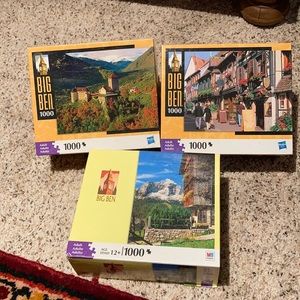 1000 piece puzzle bundle